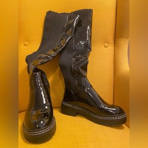 River Island wide fit over the knee boots in perfect condition - with the BOX